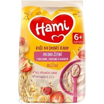 Hami Ml.kaše na dob.ráno oves žito mal.jah.210 g