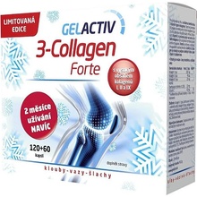 GelActiv 3-Collagen Forte Dárkové 2023 120 + 60 kapslí