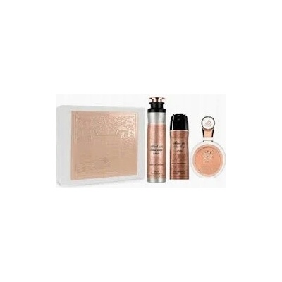 Lattafa Fakhar 100 ml+ deo 200 ml + osvěžovač vzduchu 300 ml