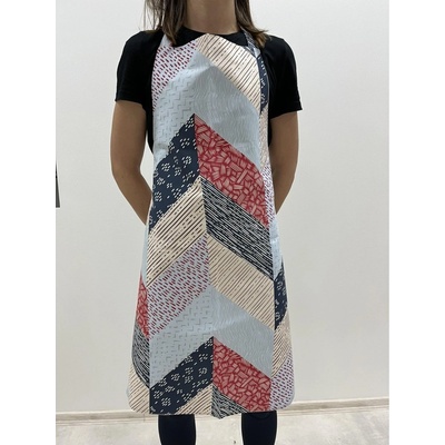 B.E.S. Petrovice Kuchyňská zástěra vzor Nice v bavlně