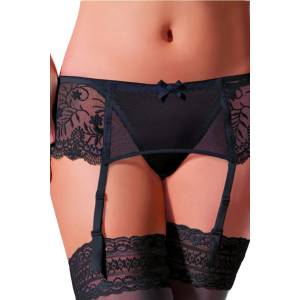 Ewana Жартиерен колан в черен цвят n032 eh-65331-czarny - Черен, размер s