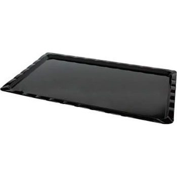 Image 1 of Alkan - Поликарбонатно плато за десерти черно 25x40x2см. (ZCP 229-3) (0136511)