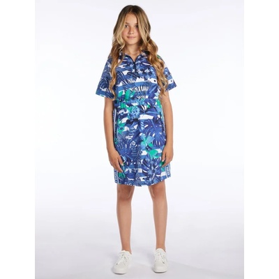 Guess Спортна рокля с качулка с тропически мотиви Guess