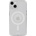 Holdit Калъф Holdit - MagSafe Case, iPhone 15/14/13, бял/прозрачен (7330985162787)