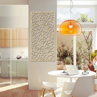 dřevo života Dekorační panel GEOMETRY Zvolte barvu dekoru: Javor, Rozměry (cm): 30x60