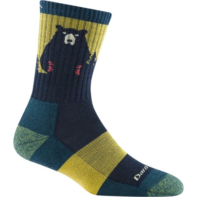 DARN TOUGH dámske trekové ponožky HIKE/TREK LIGHTWEIGHT MERINO CUSHION MICRO CREW dark teal