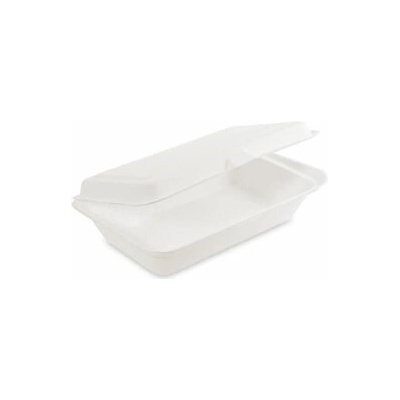 Menu box BIO cukrová třtina 250 x 162 x 63 mm (50 ks) - bílý