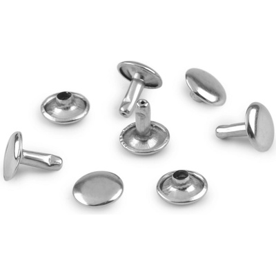 Duté nýty Ø10 mm oboustranné nikl 100 pár