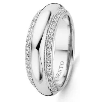 Ti Sento Дамски сребърен пръстен Ti Sento 12143ZI (12143ZI)