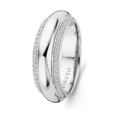 Ti Sento Дамски сребърен пръстен Ti Sento 12143ZI (12143ZI)