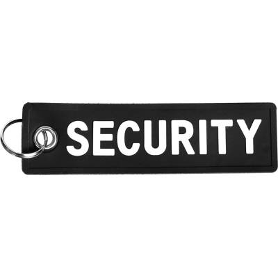 Přívěsek na klíče SECURITY černý