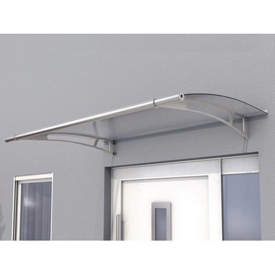 Gutta Guttavordach PT/L 190 x 95 cm stříbrná / čirá 7311203