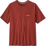 Patagonia Мъжка тениска Patagonia Boardshort Logo Pocket Responsibili-Tee T-shirt - Rusty Red (216-0279-1713)