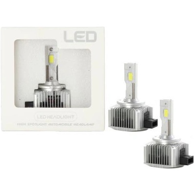 Лед крушки - Led система D1S за подмяна на фабричен ксенон 50W - Canbus 6000K - 100% по силни от фабричен ксенон