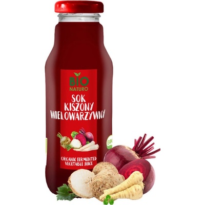 Bio Naturo šťava kvasená viacerých druhov zeleniny bio 300 ml