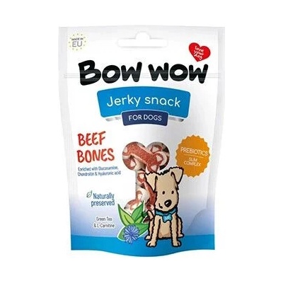 MIRA MAR Bow wow poch. Hovězí kostičky 80 g