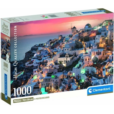 Clementoni Odtiene Santorini 1000 dielov