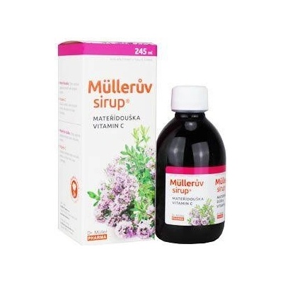 Dr. Müller Sirup Mateřídouškový a vit. C 245 ml