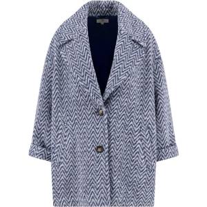Fynch hatton Палто Fynch hatton 25105092 coat - Blue (Aura Blue)