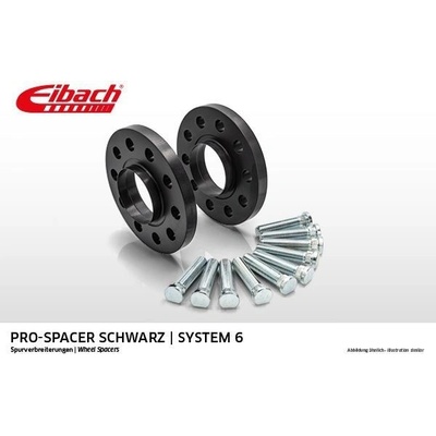 Dištančné podložky Eibach Pro-Spacer Black S90-6-15-056-B pre FORD USA MUSTANG kupé 5.0 V8 • 343 kW • 2018–2024