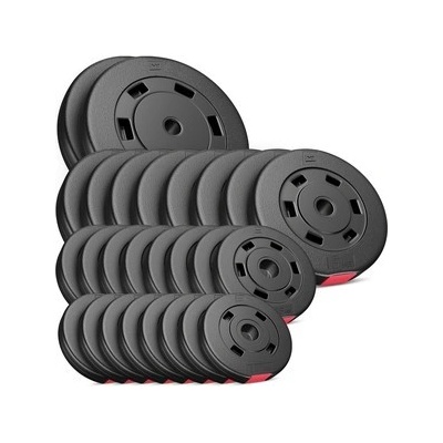 Hop-Sport Sada cementových závaží 90 kg 31 mm - SET ABC