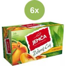 Jemča Zelený čaj s broskyňou 6 x 30 g