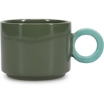 ONA Зелена глинена чаша 280 ml Lou - ONA (715733)