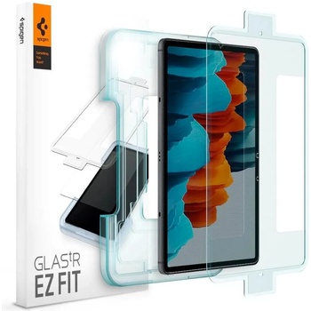 Image 1 of Spigen Tempered Glass GLAS. tR EZ Fit - висококачествено стъклено защитно покритие за дисплея на Samsung Galaxy Tab S8, Galaxy Tab S7 (прозрачно)