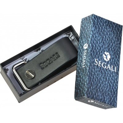 Klíčenka SEGALI Kožená 7298 černá