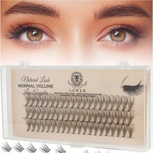 EYELASH Lewer Los Angeles Normal VOLUME 8mm NATURAL HODVÁBNE