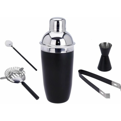 EXCELLENT HOUSEWARE Barmanská sada 5 ks nerez černá KO-A12405590