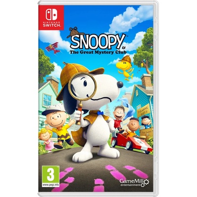 GameMill Entertainment Snoopy & The Great Mystery Club (Switch)