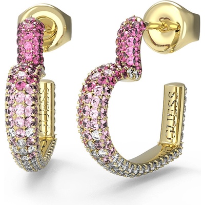 Guess překrásné srdíčkové náušnice Beloved JUBE05006JWYGPKT/U