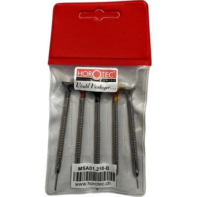 Horotec Комплект от 5 часовникарски отвертки Horotec MSA 01.218-B