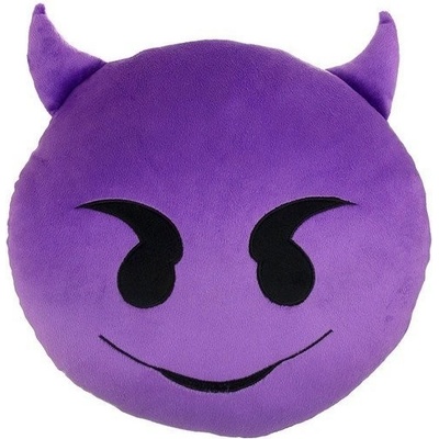 KIK Vankúš smajlík Emoji XIV 30x30