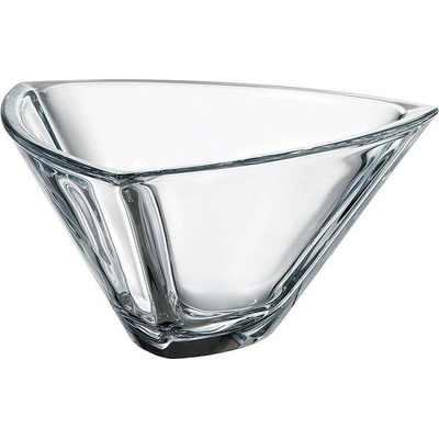 Crystalite Bohemia Skleněná miska Triangle 180 mm