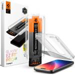 Spigen GLAS. TR EZ FIT PRO защитено стъкло с поверителност за iPhone 16 Pro / 17 / 17 Pro PRIVACY (AGL10098)