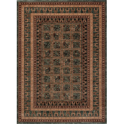 Najkoberce KASHQAI 4349 400 zelený orientálny / rám