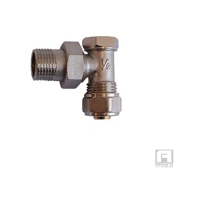 Вентил Радиаторен Секретен Ъглов с Адаптор 1/2x16*2 (5511212)