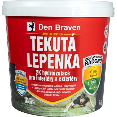 Den Braven s.r.o. Tekutá lepenka 7kg