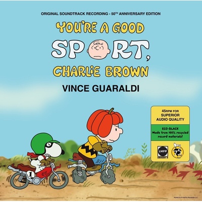 Vince Guaraldi - You're A Good Sport Charlie Brown (Original Soundtrack) (45 RPM) (Anniversary Edition) (LP) (760137189176)
