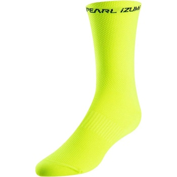 Image 1 of Pearl Izumi Men's Elite Tall Cycling Sock - Yellow