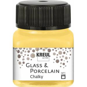 Kreul Chalky Боя за стъкло Yellow Safran 20 ml 1 бр (16632)