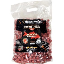 Magic Wolf Krmné Boilies 5kg 20mm Jahoda