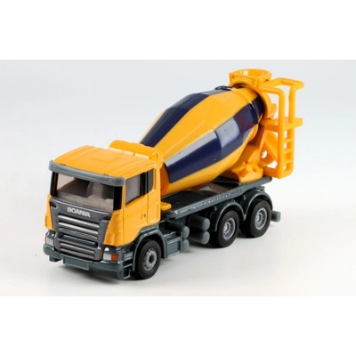 Míchačka na beton žlutá/modrá SIKU 1:87