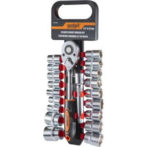 Gadget Тресчотка с вложки к-т 20 части 1/2" 8-27mm GADGET (330579)