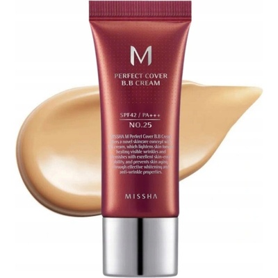 Missha M Perfect Cover BB 25 SPF 41-50 BB krém 20 ml