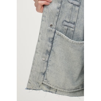 Karl Lagerfeld Jeans дамско дънково яке от памук (B2W14036)
