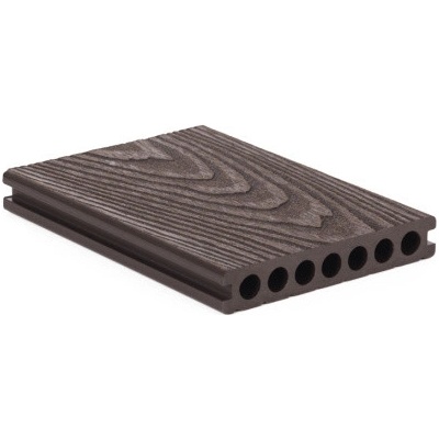 G21 Terasové prkno 2,5 x 14,8 x 400 cm Dark Wood WPC TPRDRKW400K 1 ks