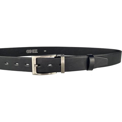 Penny Belts pánský kožený opasek 35-100-22-60 černý